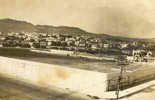 Estdio do Barro Preto pouco antes da reinaugurao, em 1945