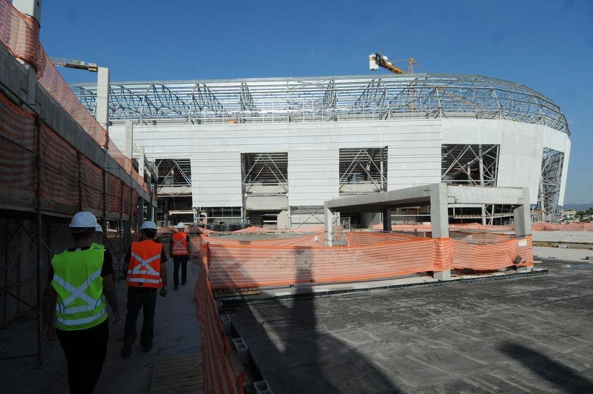 Futuro estdio do Galo, Arena MRV est com 60% das obras concludas