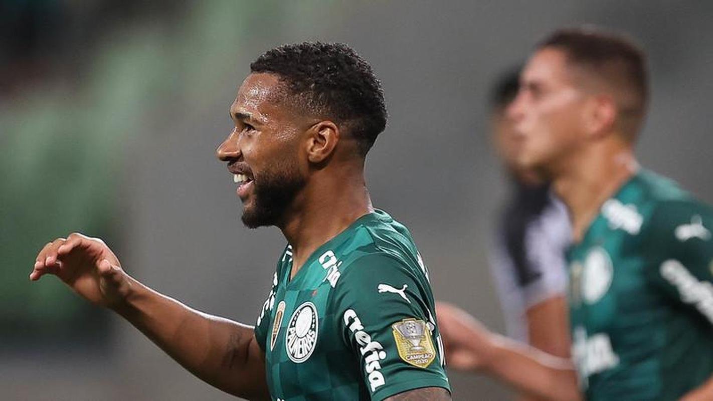 Wesley abriu o placar para o Palmeiras no Allianz Parque: 1 a 0