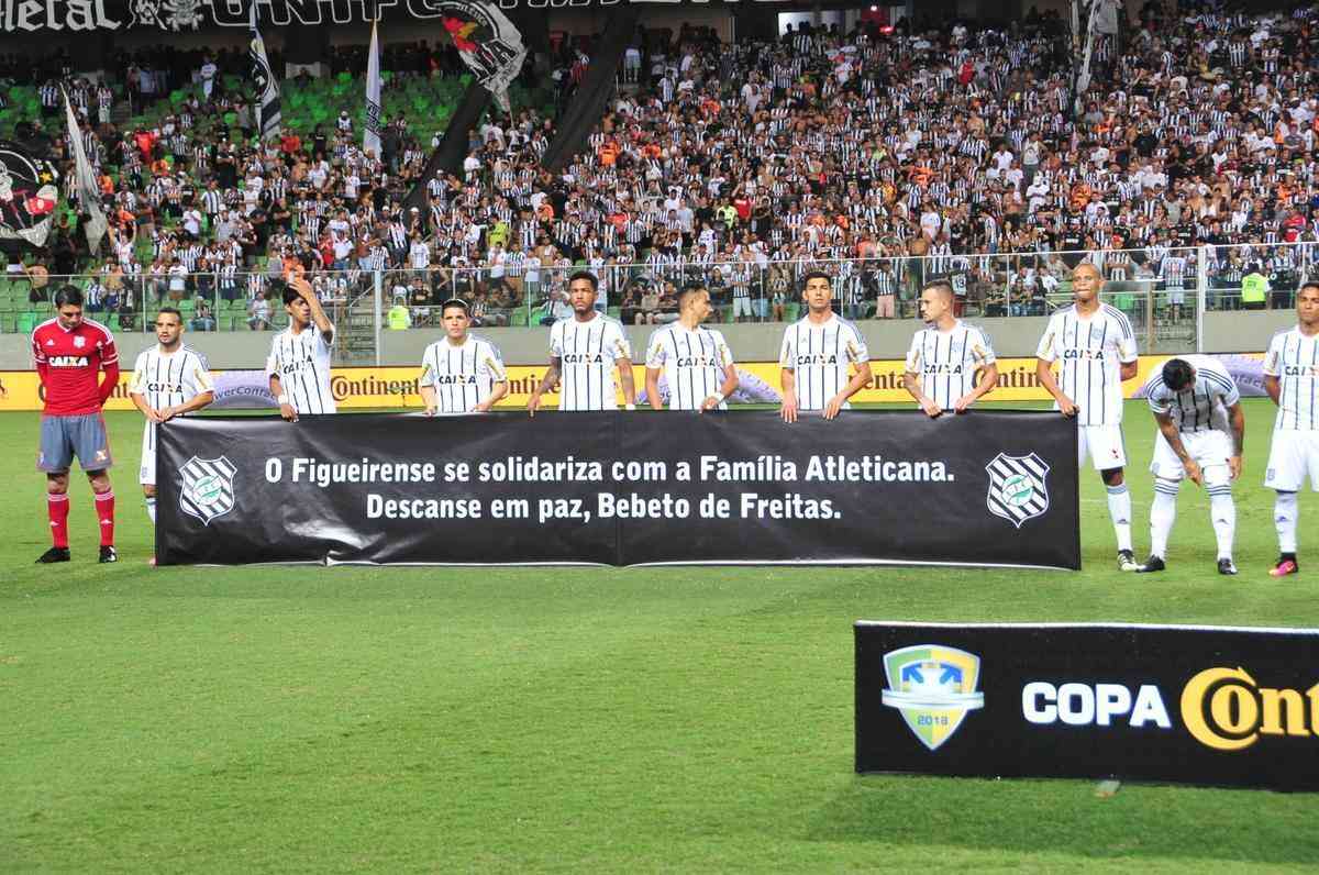 Jogo entre Atltico e Figueirense, no Independncia, vale pela terceira fase da Copa do Brasil