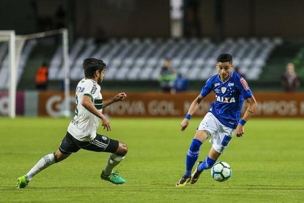 Fotos do jogo entre Coritiba e Cruzeiro, no Couto Pereira, pela 29 rodada do Brasileiro
