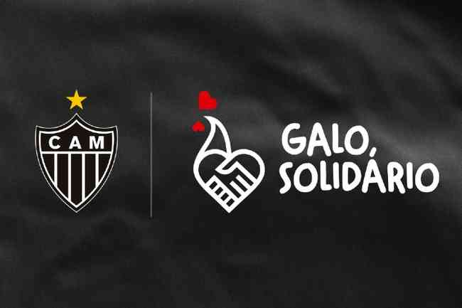 Atltico lana a campanha Galo Solidrio