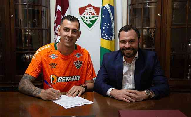 Fluminense announce the signing of goalkeeper Vitor Eudes, formerly Cruzeiro
