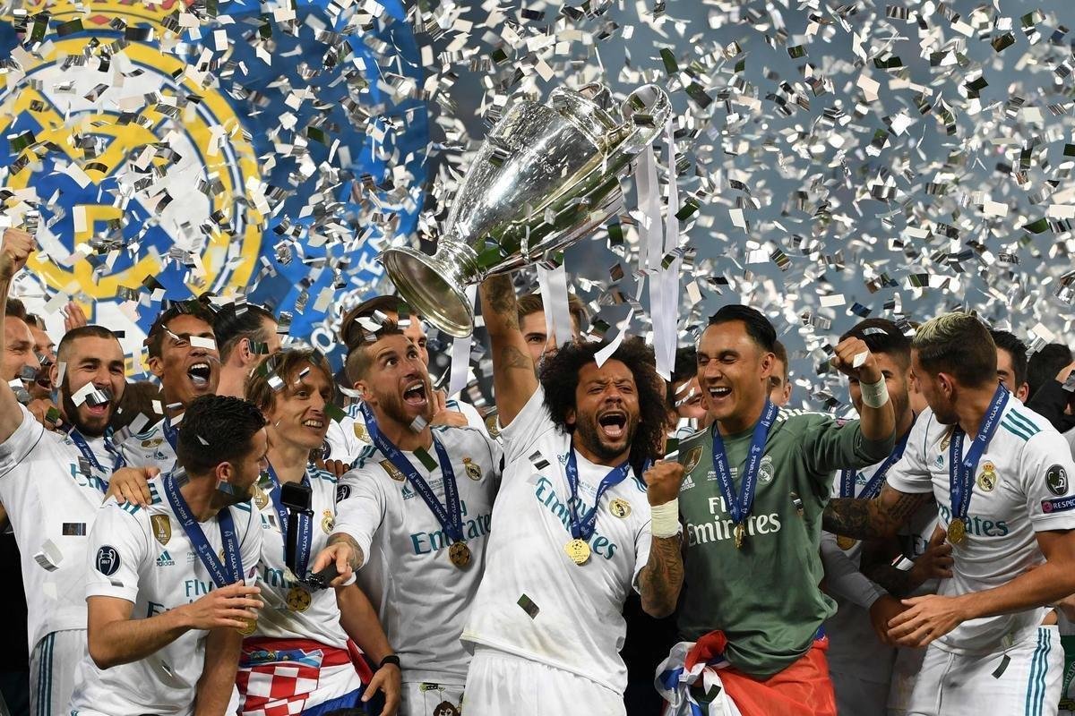 Festa do Real Madrid com a conquista da 13 Liga dos Campees, a terceira de forma seguida
