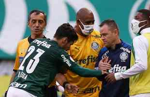 Fotos do duelo entre Palmeiras e Atltico, no Allianz Parque, em So Paulo, pela 19 rodada do Campeonato Brasileiro
