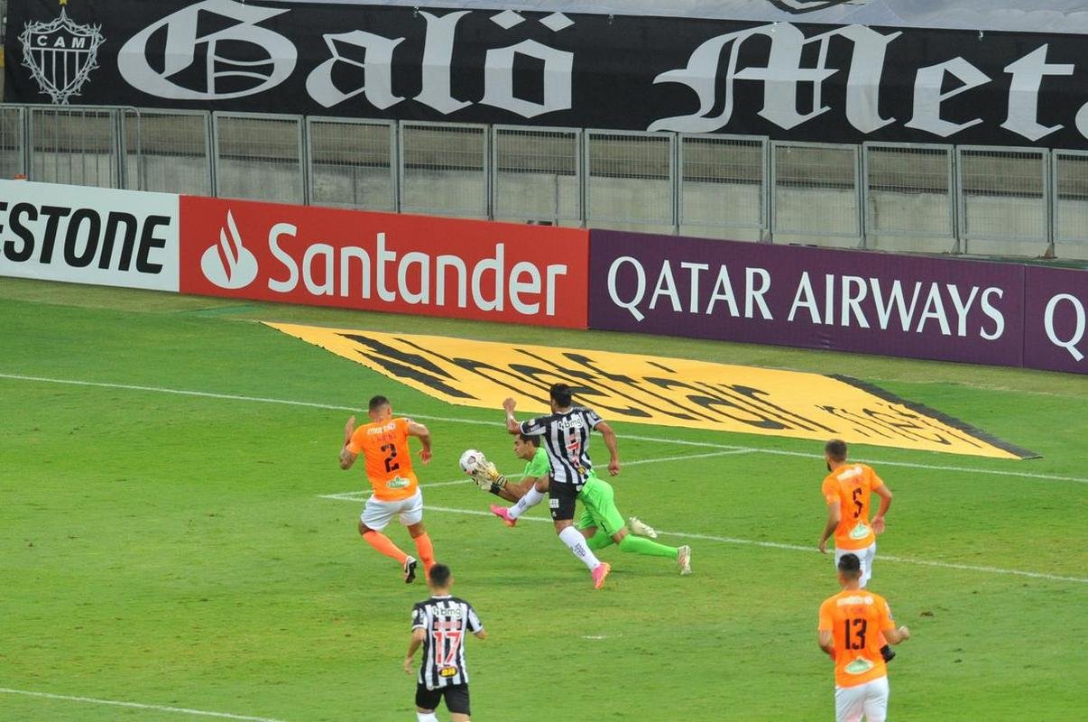 Fotos do jogo entre Atltico e La Guaira, da Venezuela, no Mineiro, em Belo Horizonte, pela ltima rodada do Grupo H da Copa Libertadores