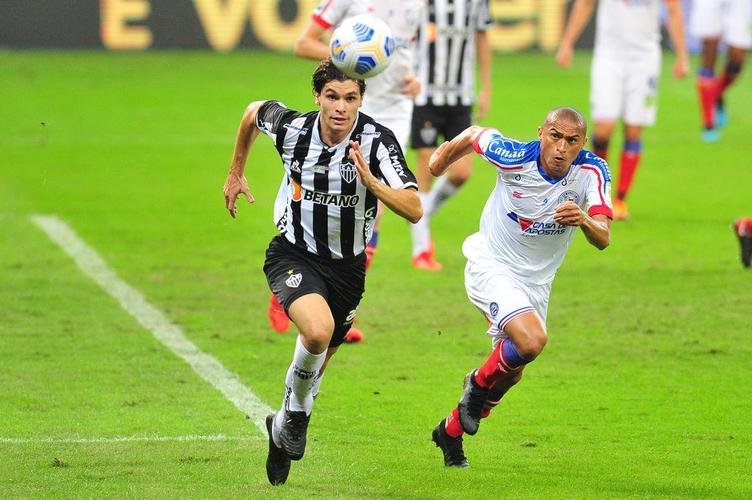 Imagens do confronto entre Atltico e Bahia, vlido pelas oitavas de final da Copa do Brasil 2021