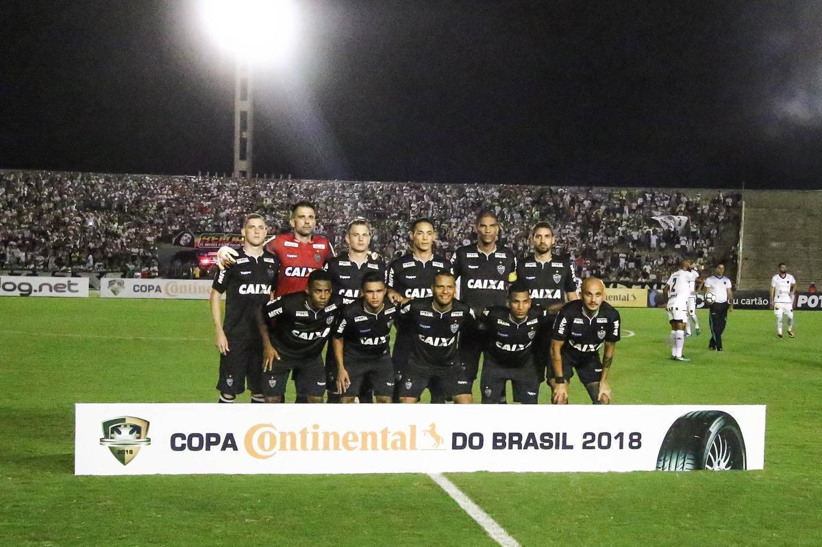 Botafogo-PB e Atltico se enfrentaram na noite desta quarta-feira, pela Copa do Brasil