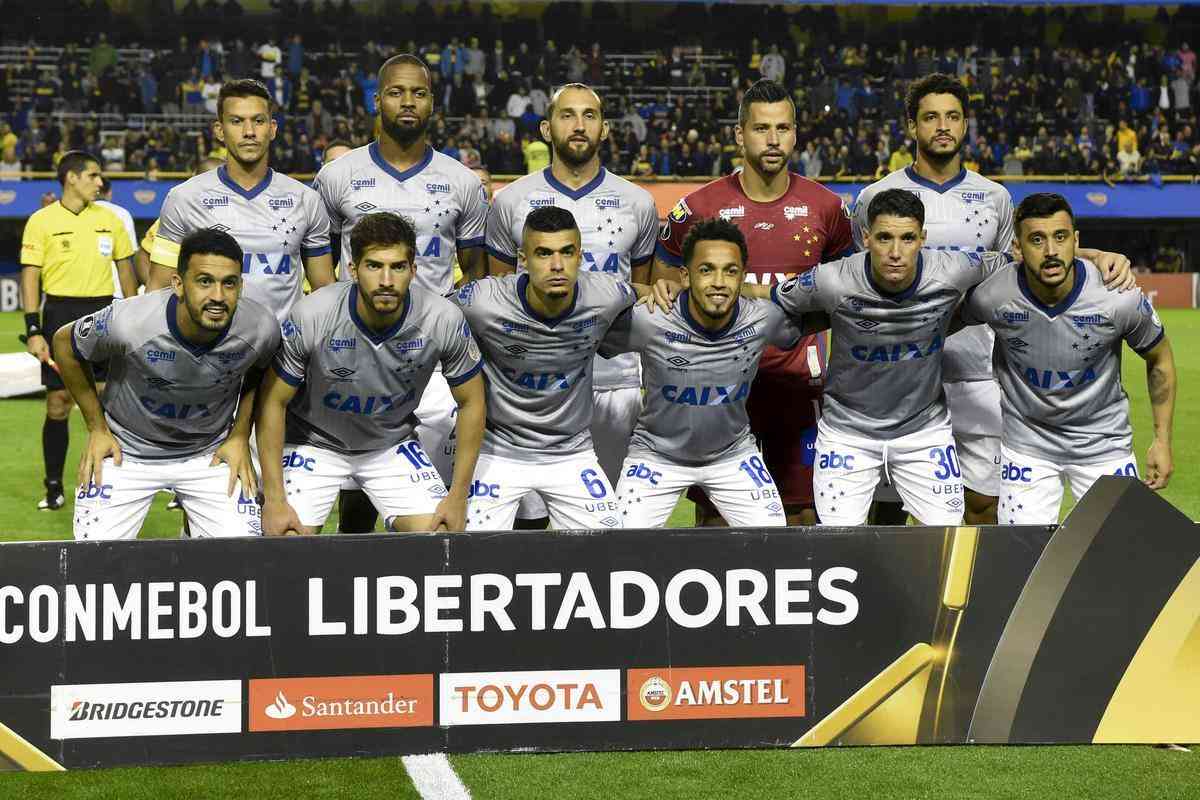 Boca e Cruzeiro mediram foras no jogo de ida das quartas de final da Copa Libertadores