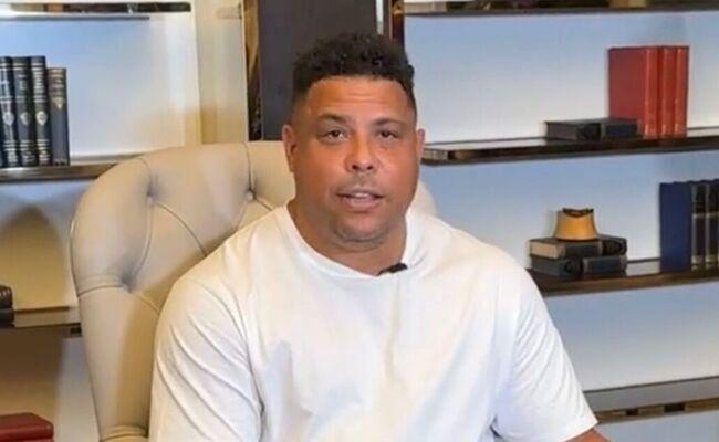 Ronaldo concedeu entrevista coletiva nesta segunda-feira (12), em Doha, no Catar