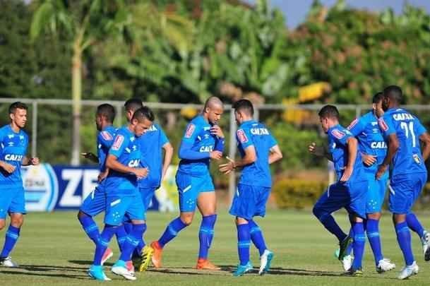 Fotos do treino do Cruzeiro desta sexta-feira (30/6), na Toca da Raposa II (Alexandre Guzanshe/EM D.A Press)