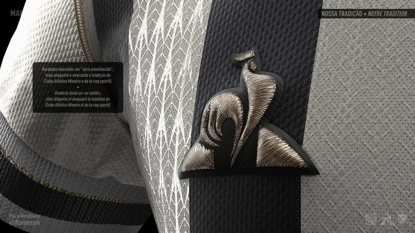 Camisa desenhada por Flvio Markiewicz ganhou o concurso 'Manto da Massa'