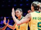 Brasil derrota Holanda e encaminha vaga nas quartas do Mundial de vlei