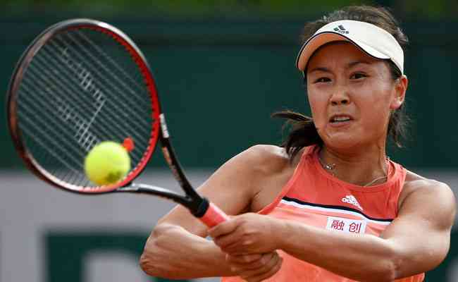  Peng Shuai, ex-nmero 1 de duplas da WTA, que est desaparecida desde que denunciou o ex-vice-primeiro ministro da China, Zhang Gaoli, de abuso sexual