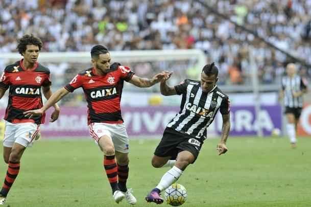 Fotos do jogo entre Atltico e Flamengo no Mineiro