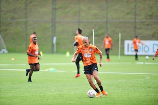 Fotos do primeiro treino do Atltico em 2020. Foi a primeira atividade comandada pelo venezuelano Rafael Dudamel