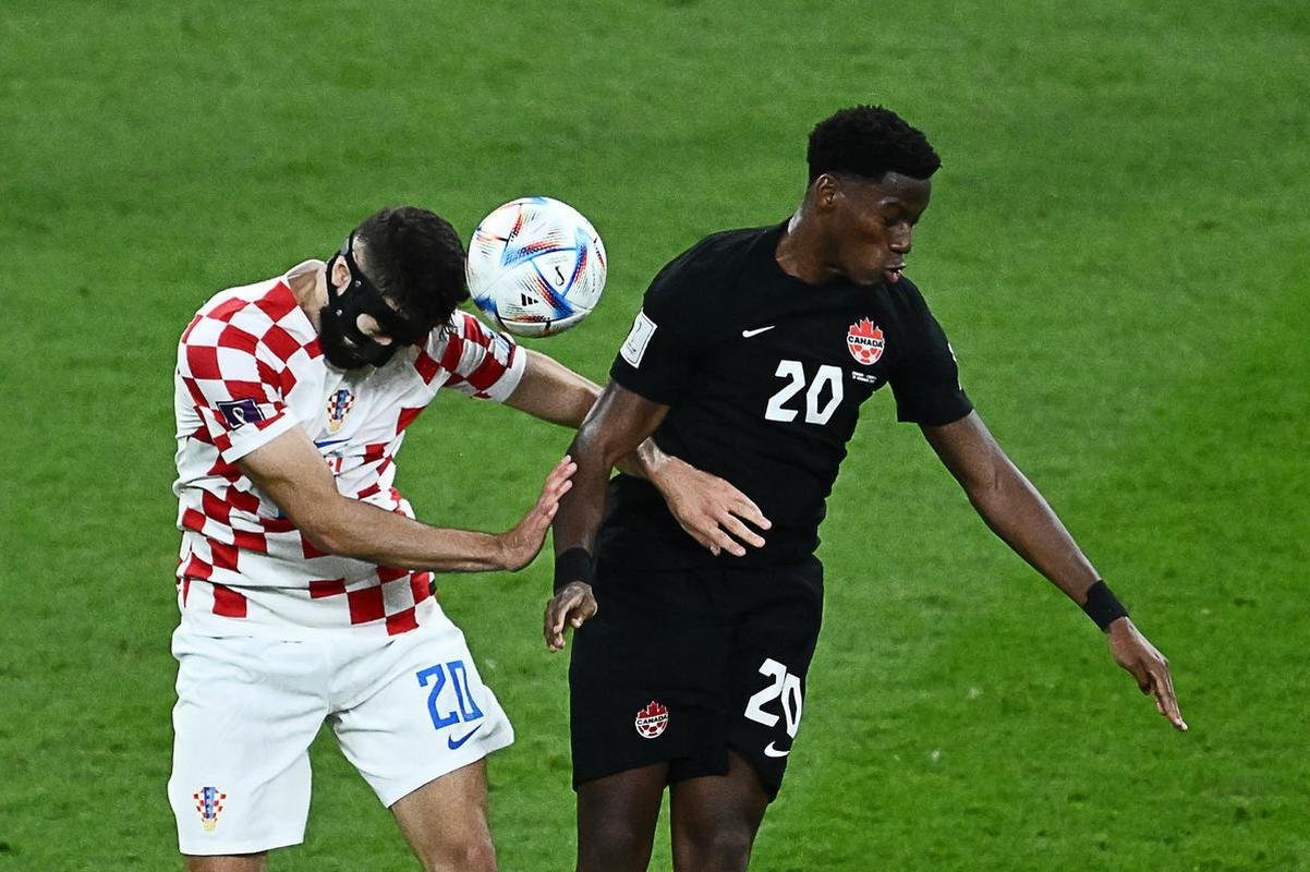 Fotos de Crocia x Canad, neste domingo, no Estdio Khalifa International Stadium, em Doha, pelo Grupo F da Copa do Mundo no Catar