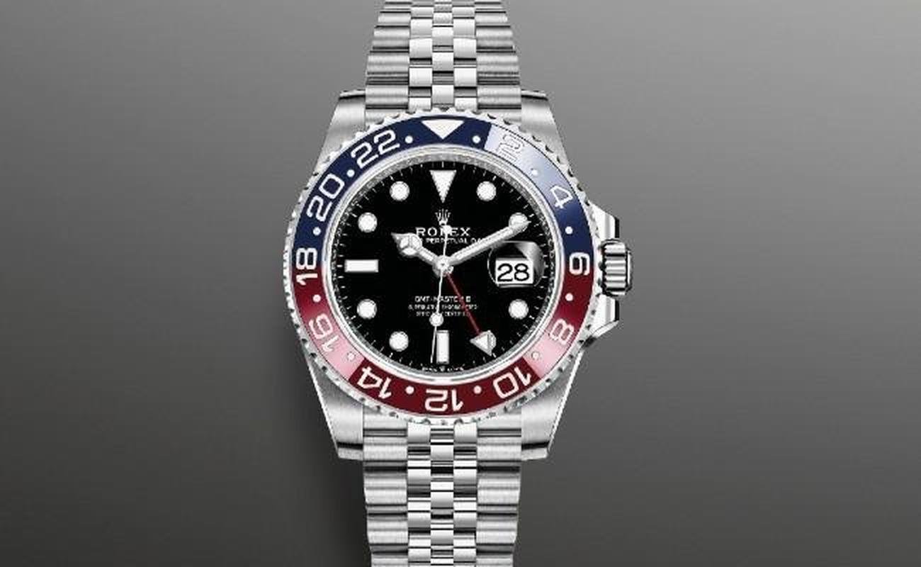 Rolex GMT Master-II 126710BLRO usado por Ronaldo Fenmeno no Catar