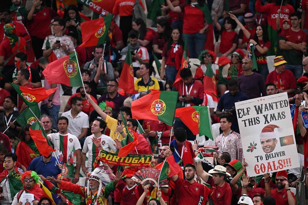 Duelo entre Portugal e Sua, pela 2 rodada do Grupo H da Copa do Mundo, aconteceu no Estdio Icnico de Lusail, em Lusail, no Catar