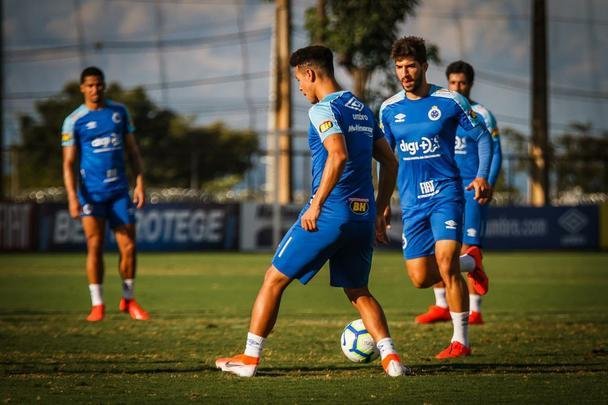 Fotos do treino do Cruzeiro desta segunda-feira (29/04)