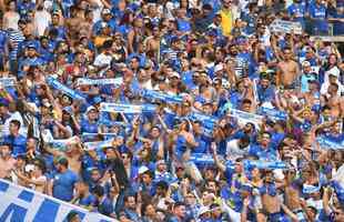 Fotos da torcida do Cruzeiro no clssico contra o Atltico, no Mineiro