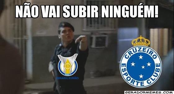 Veja memes após mais uma derrota do Cruzeiro na Série B