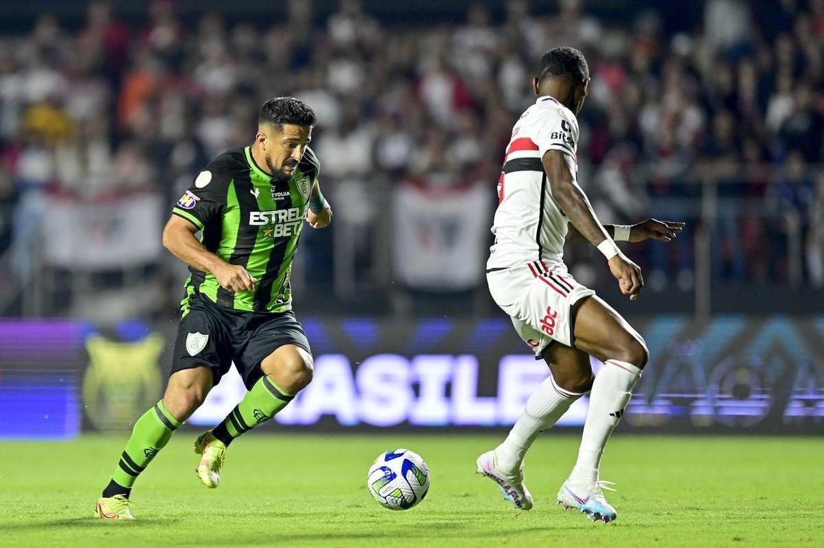 So Paulo e Amrica se enfrentaram neste sbado (22/4), no Morumbi, pela segunda rodada do Campeonato Brasileiro de 2023