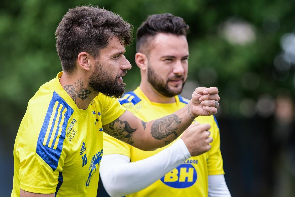 Fotos do treino do Cruzeiro deste domingo (31/10) na Toca II