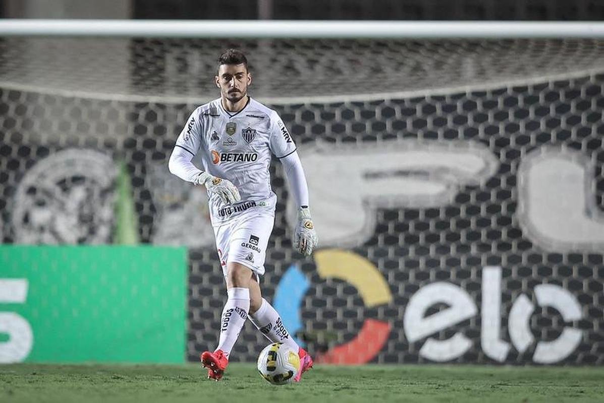 Goleiro Rafael pelo Atltico, em 2022
