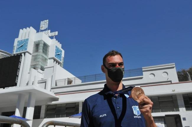 Fernando Scheffer se reapresenta ao Minas após bronze em Tóquio