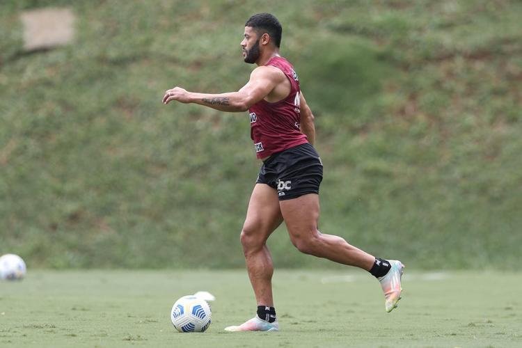 Treinamento do Atlético neste sábado, após o título brasileiro