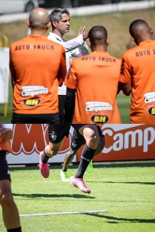 Atltico fez, nesta sexta, ltimo treino antes do duelo na Arena da Baixada