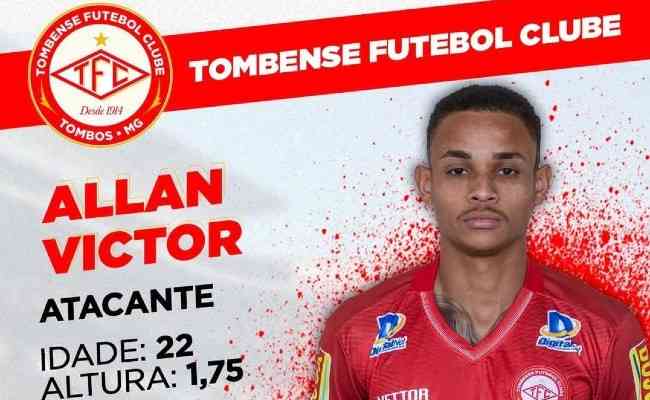 Tombense anuncia contratao de Allan Victor, ex-jogador do Santos