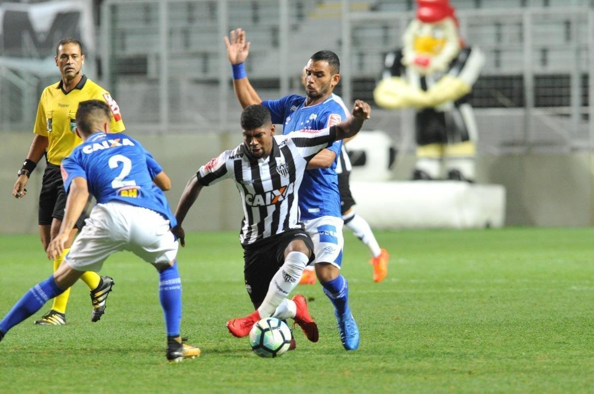 Imagens do clssico entre Atltico e Cruzeiro pela Supercopa Sub-20