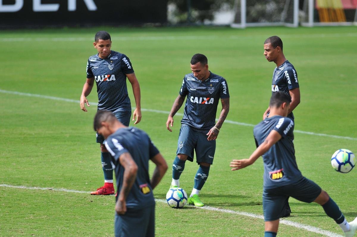 Atltico encerrou a preparao para enfrentar a Chapecoense, nesta quarta-feira, s 19h30, pela volta das oitavas de final da Copa do Brasil