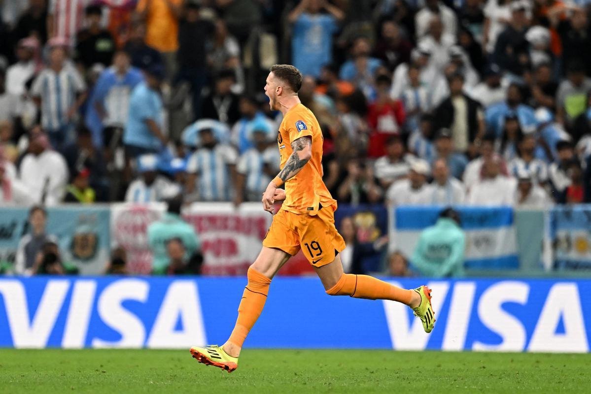 Fotos do jogo entre Holanda e Argentina, pelas quartas de final da Copa do Mundo do Catar