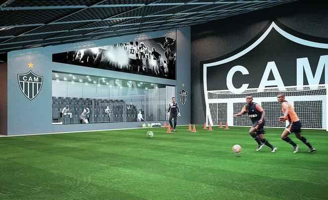 Novas imagens do projeto da Arena do Galo obtidas pelo Estado de Minas e pelo Superesportes