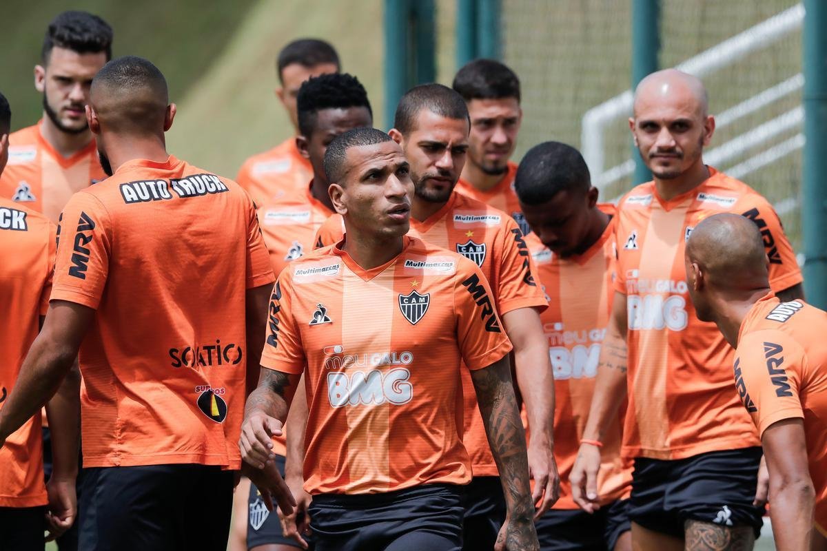 Fotos do ltimo treino do Atltico antes da estreia de Sampaoli