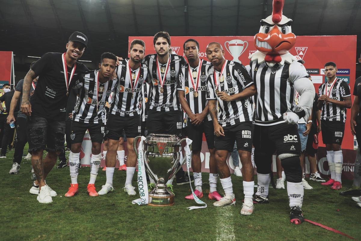 Fotos da festa do Atltico no Mineiro com a conquista do bicampeonato mineiro