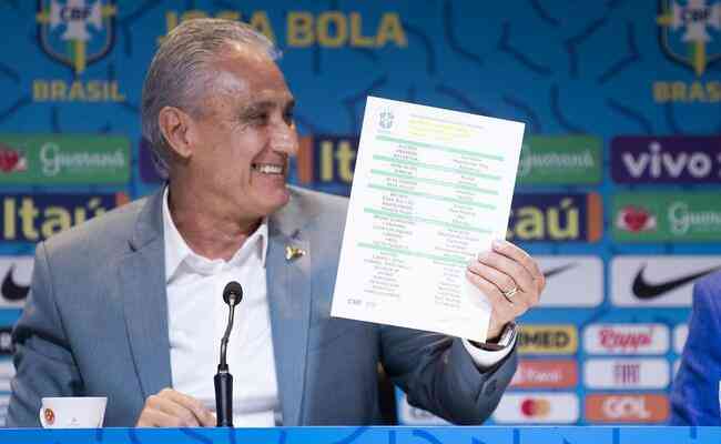 Tite convocou Seleo Brasileira para a Copa do Mundo