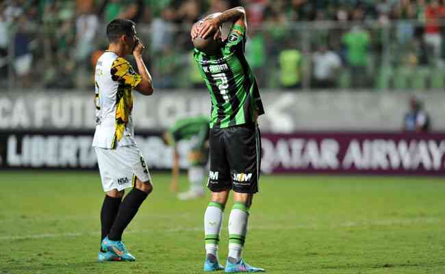 Gol no fim complicou situao do Amrica na segunda fase da Copa Libertadores