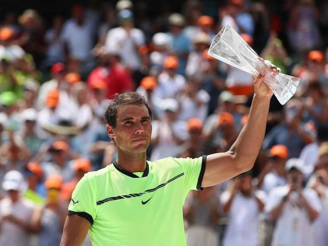 Aps levar a melhor sobre o espanhol na deciso do Aberto da Austrlia e em Indian Wells, Federer provou que est em tima forma superando o rival novamente, desta vez por 2 sets a 0, parciais de 6/3 e 6/4, em uma hora e 35 minutos de partida.