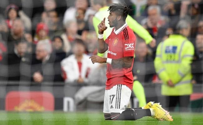 Fred marcou o primeiro gol do United