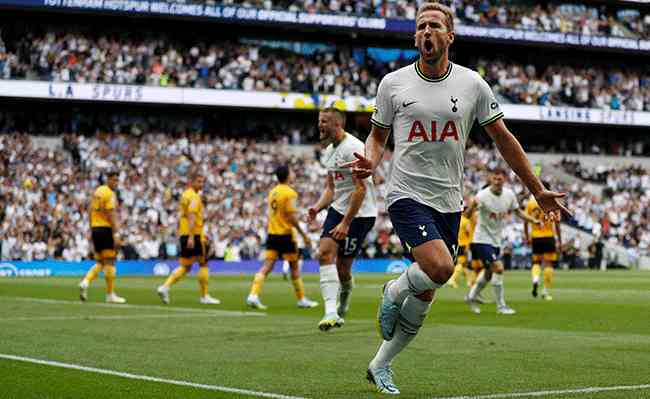 Harry Kane decidiu a partida para o Tottenham