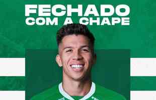 Chapecoense contratou o meia Bruno Nazrio, que passou por Cruzeiro e Amrica