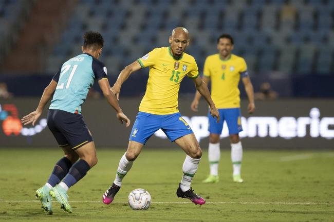 Fotos do jogo entre Brasil e Equador pela Copa Amrica