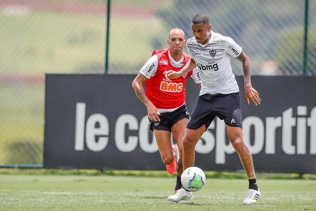 Veja fotos do treino do Atl�tico