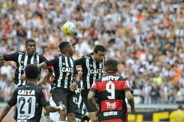 Fotos do jogo entre Atltico e Flamengo no Mineiro