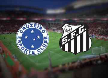 Confira o resultado da partida entre Cruzeiro e Santos