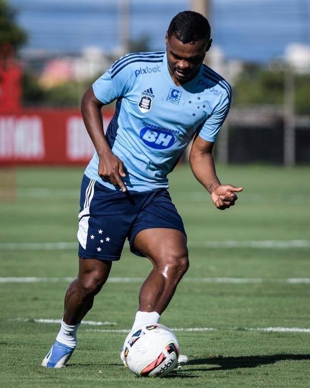 Imagens do treino do Cruzeiro nesta sexta-feira (22 de dezembro), na Toca da Raposa II